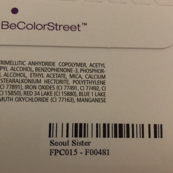 Color Street Pedicure Seoul Sister Dry Polish - Picture 3 of 3